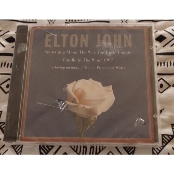 ELTON JOHN CANDLE IN THE WIND PRINCESS DIANA VERSION 1997 STILL SEALED CD - Picture 1 of 2
